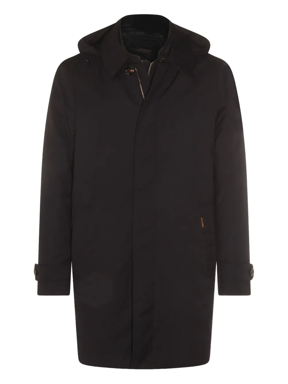 

Пальто с капюшоном и карманами Moorer, синий