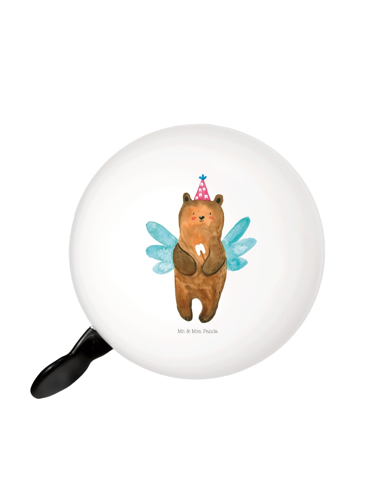 

Mr. & Mrs. Panda Велосипедный звонок, медведь, зубная фея, без слов, в белом