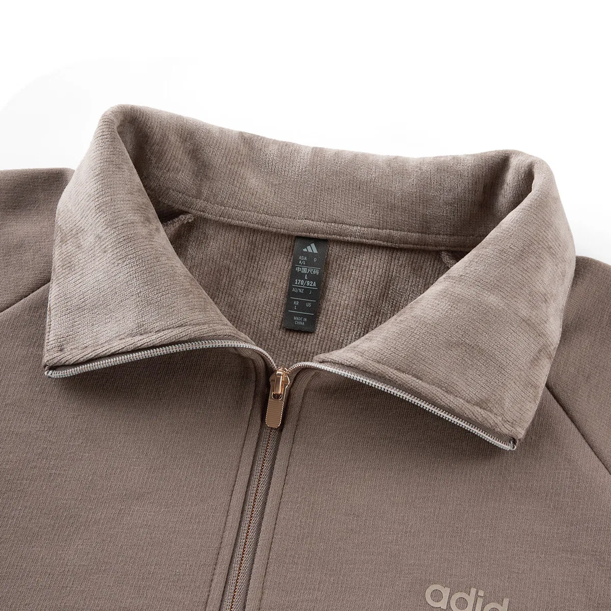 Свитшот женский Khaki Lapel Moderate Adidas — фото 4