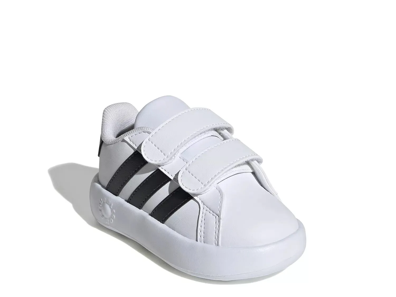 

Кроссовки Adidas Grand Court 2.0 Slip-On — детские, белые/черные