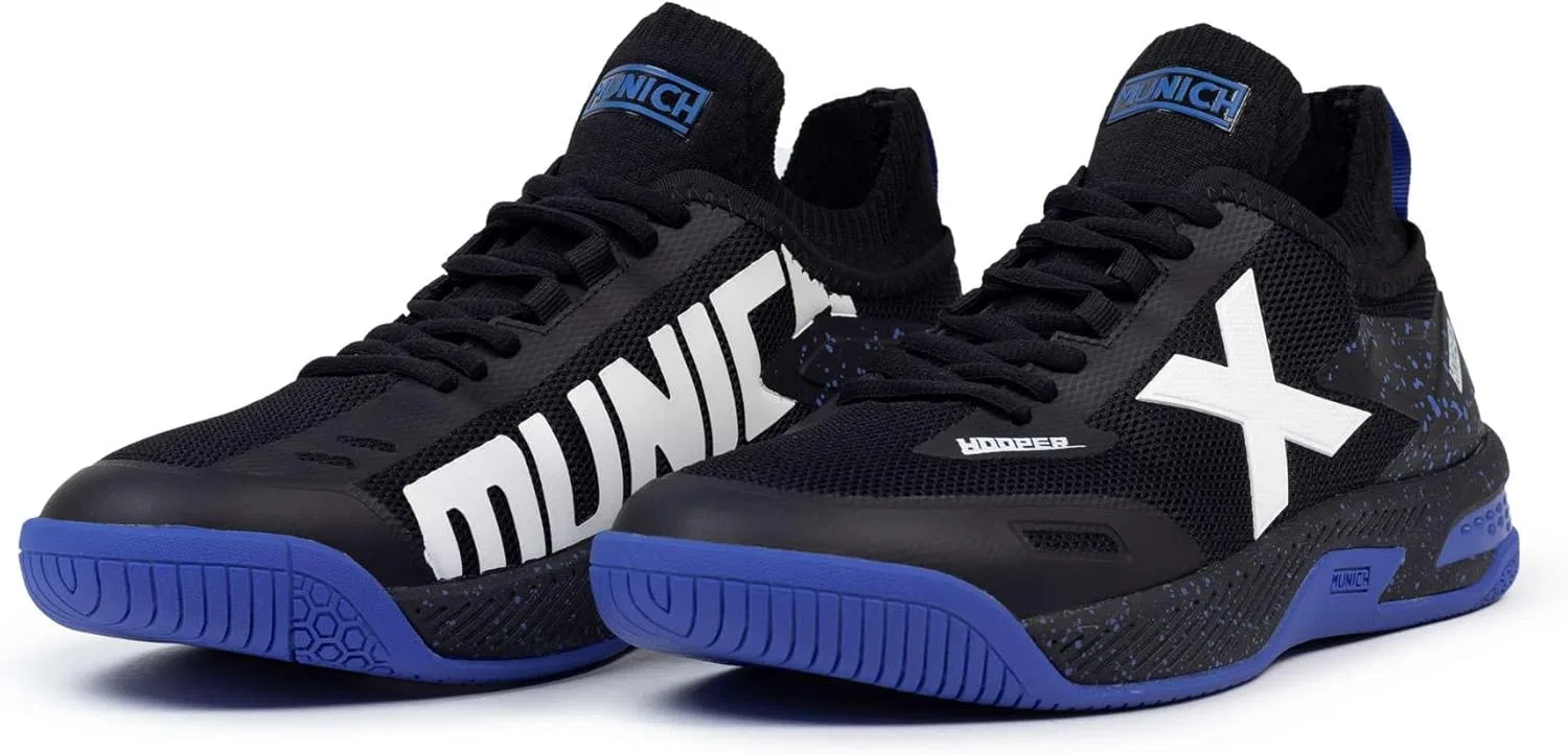 Кроссовки Munich Unisex Hooper 07, Black — фото 4