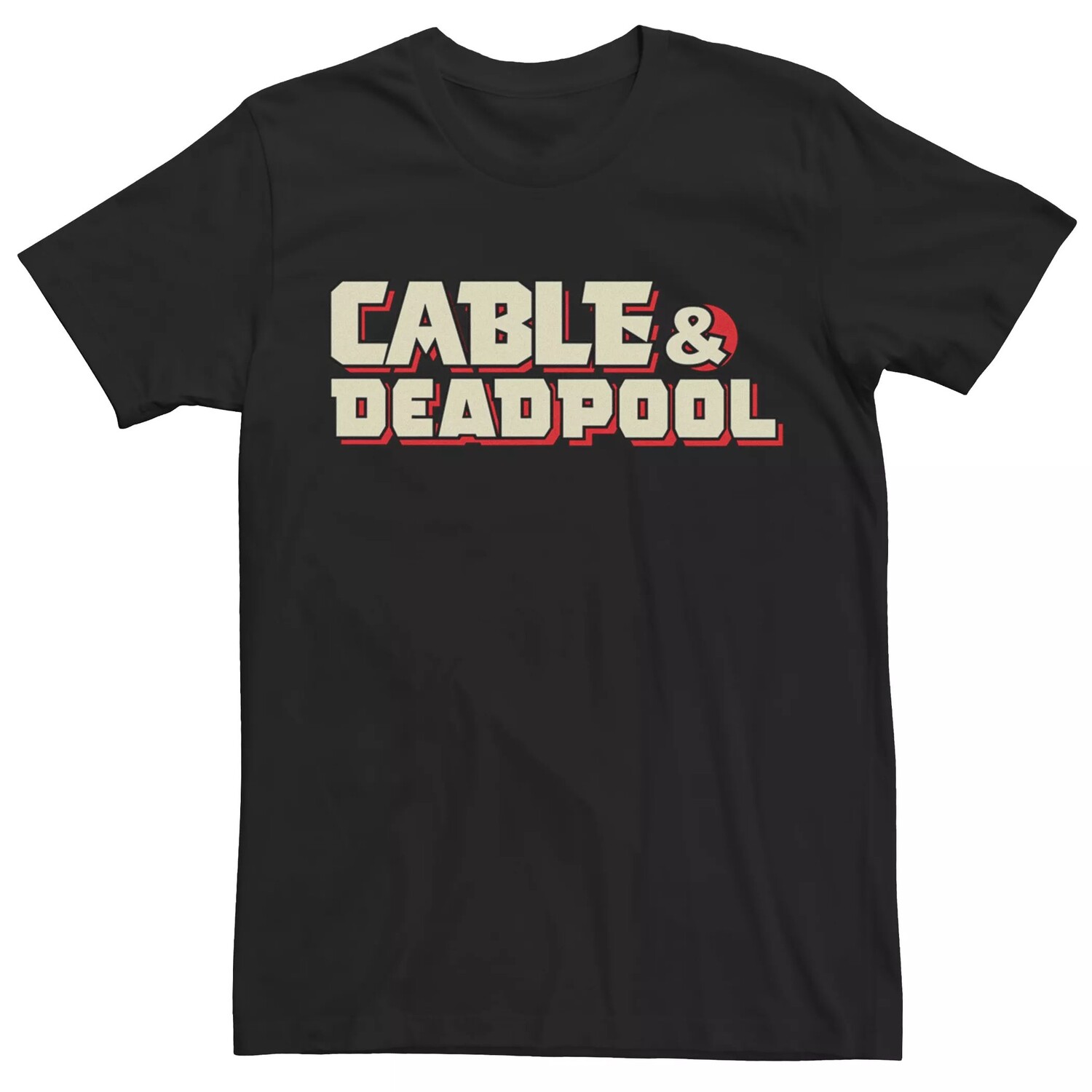 

Мужская футболка с рисунком Marvel Cable & Deadpool Licensed Character