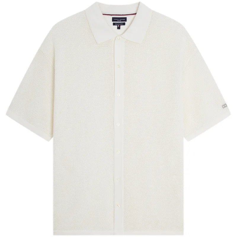 Кардиган мужской с лацканами Tommy Hilfiger, экрю ybi