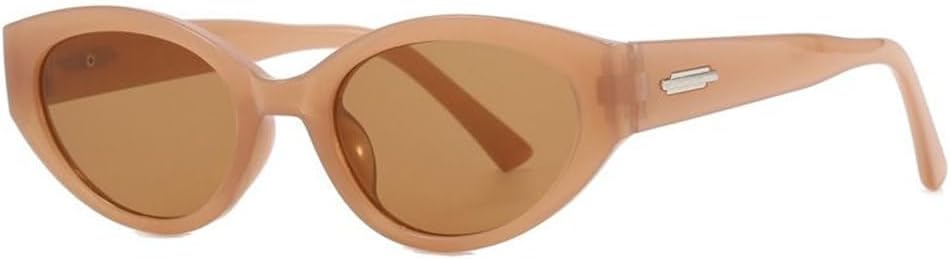 

Солнцезащитные очки для женщин 2026 года, форма «кошачий глаз», защита от ультрафиолета UV400, для путешествий, вождения, женский солнцезащитный костюм, чайный оттенок MTZJH, One Color