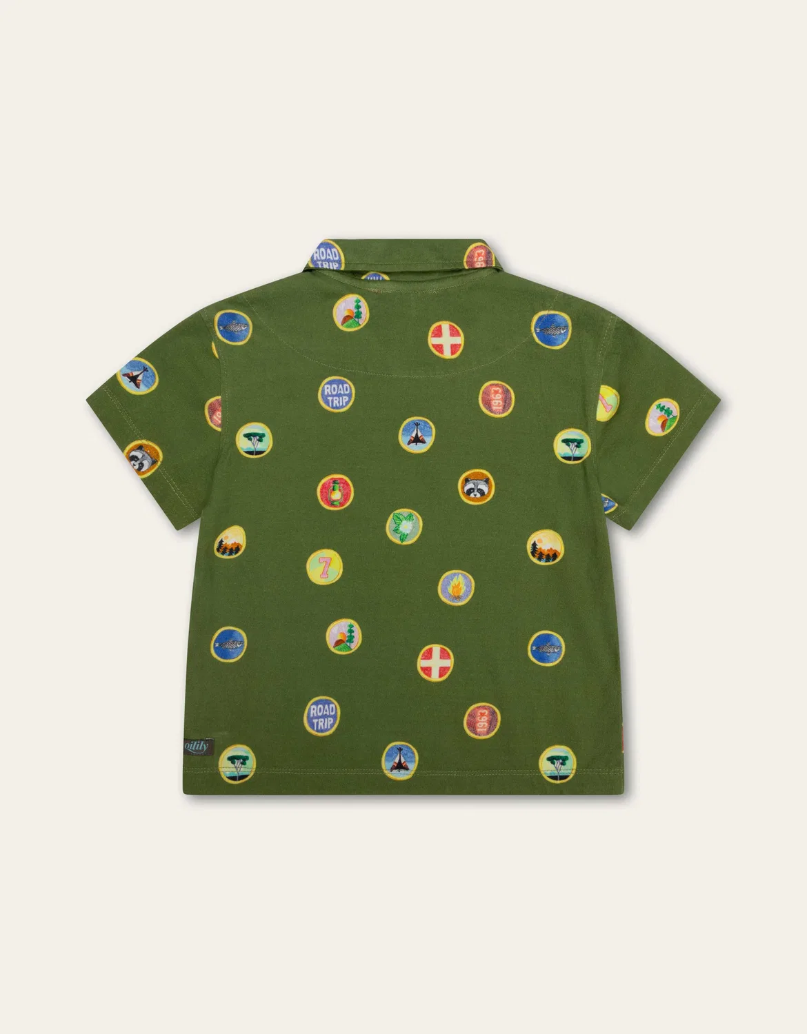 Футболка с нашивками Oilily, зеленый — фото 3