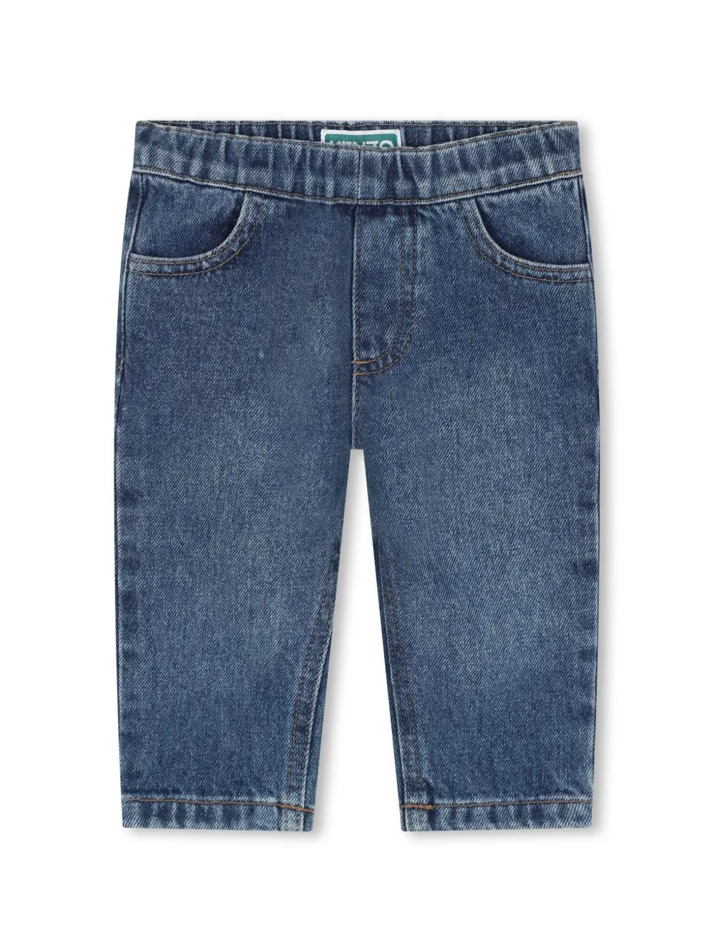 

Прямые джинсы Kenzo Kids, синий