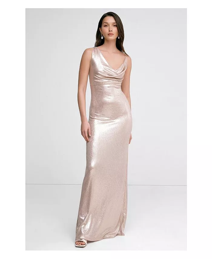 

Женское платье Liberty Metallic Marcella, золотой