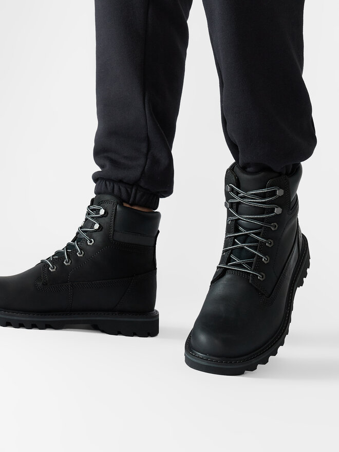 Ботильоны на шнуровке CAT Footwear Deplete Wp P721724, черный — фото 2