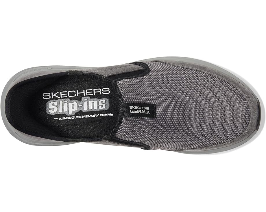 Кроссовки SKECHERS Performance Go Walk Outdoor Hands Free Slip-Ins, цвет Charcoal — фото 2