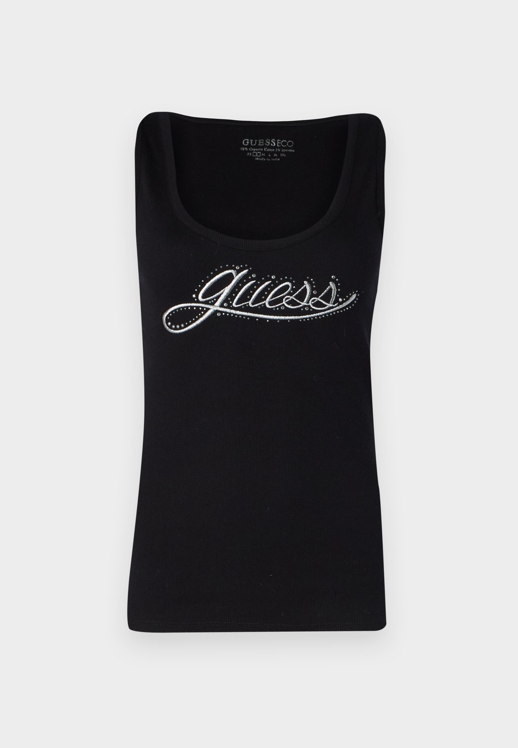 

Топ LOGO RIB TANK Guess, черный