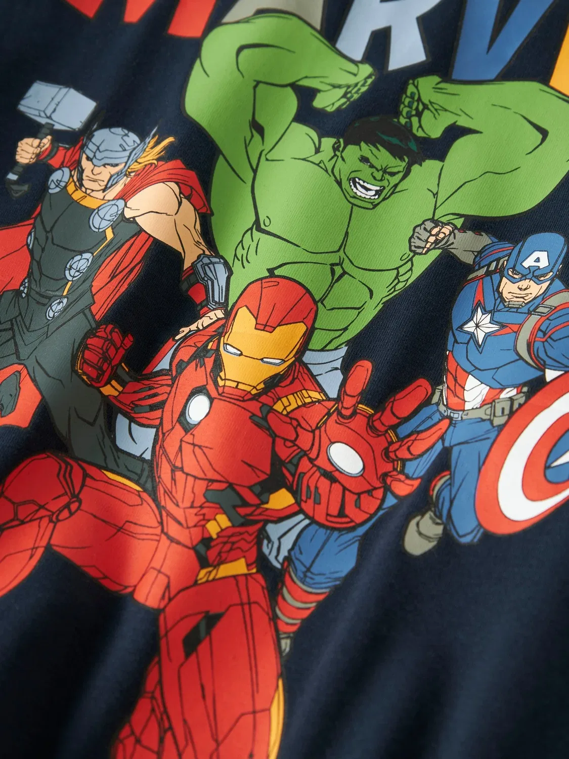Лонгслив Marvel, Name it, navy blazer — фото 4