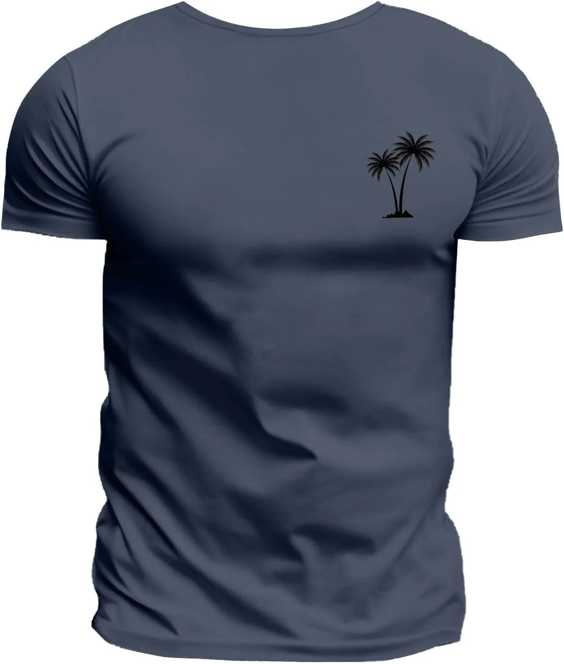 Мужская футболка с коротким рукавом, Casual Short Graphic, Crew Neck, S-4XL — фото 4