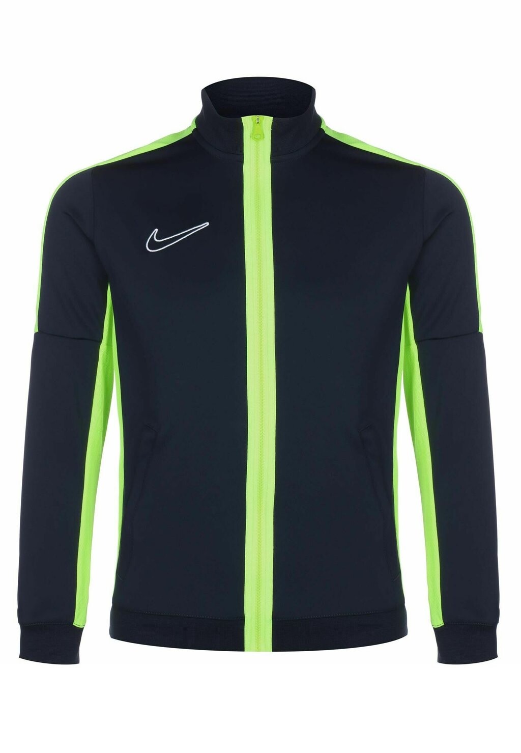 

Толстовка на молнии Academy 23 Nike, цвет obsidian volt white