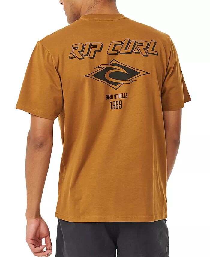 

Мужская футболка Fade Out Icon Rip Curl, золото
