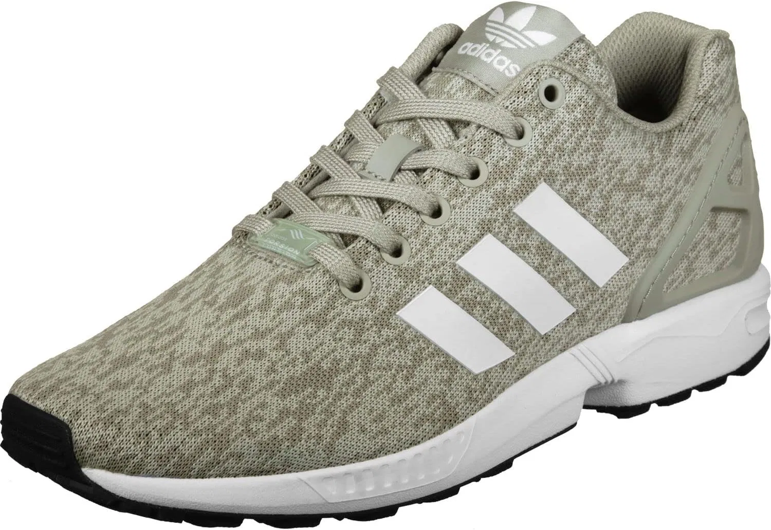 Мужские беговые кроссовки Adidas Zx Flux, Sesame Brown Ftwbla Negbas
