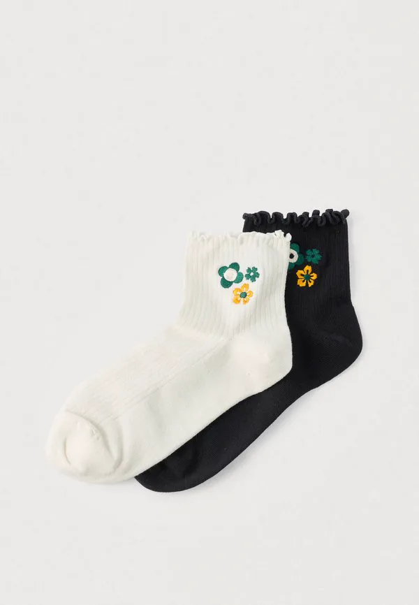 Носки liberty, комплект из 2 пар. Adidas Originals, Off White/Black