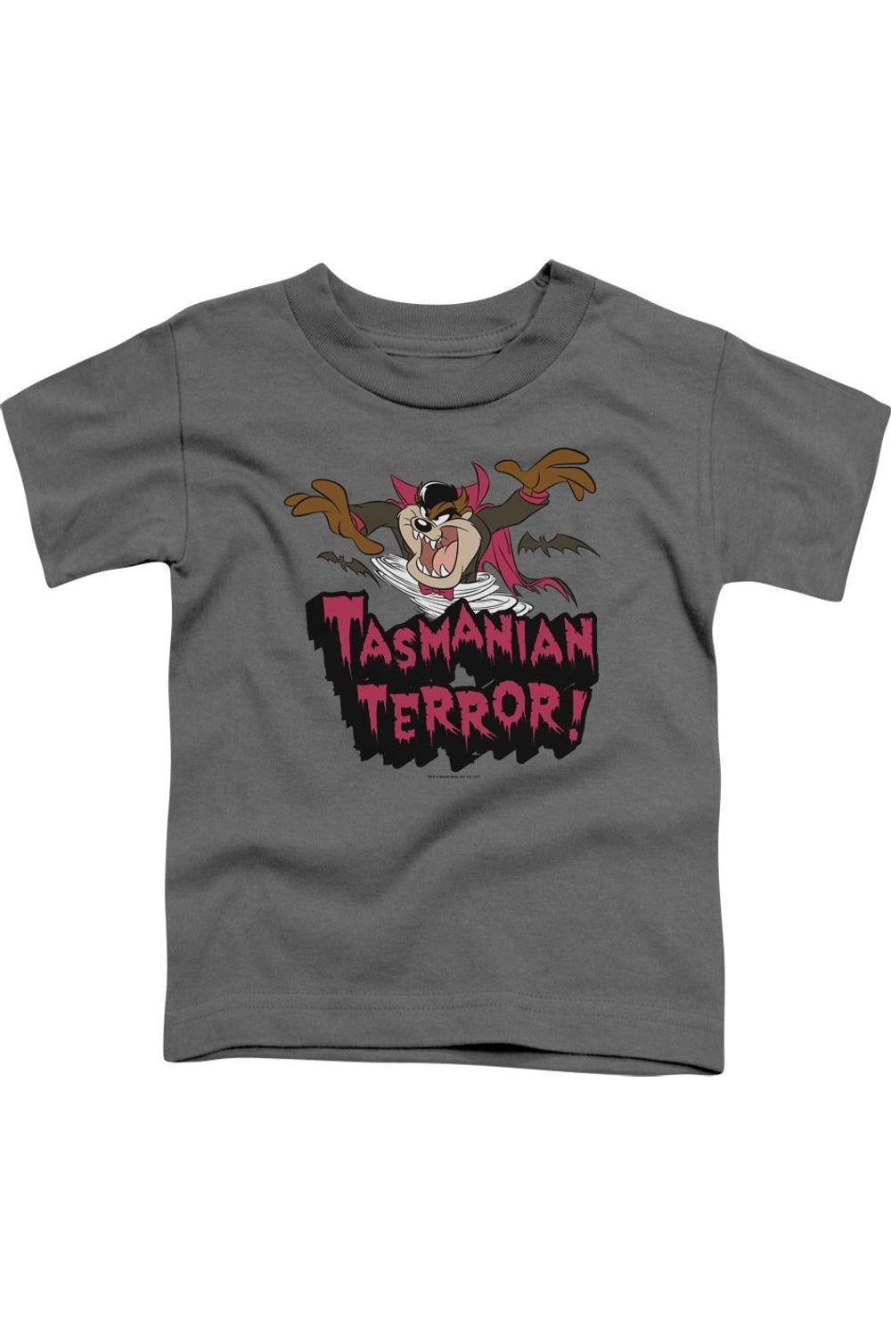 

Футболка с коротким рукавом Looney Tunes "Taz Terror" для детей Gildan, Charcoal