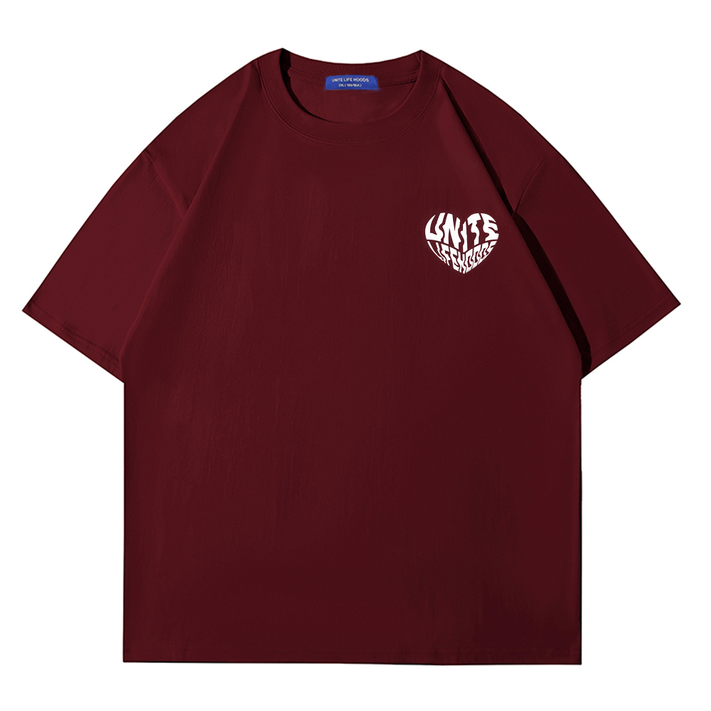 

Футболка Unisex Unite Life HOODS, темно-синий