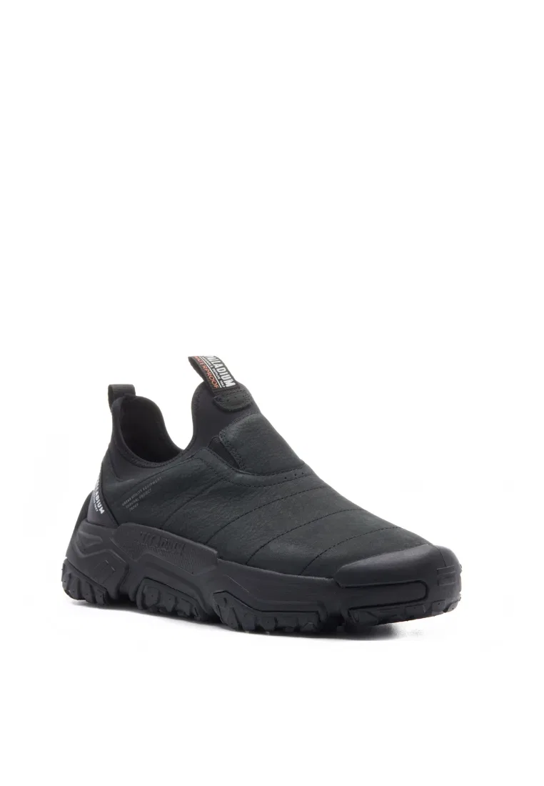 Кроссовки slip-on, кожаные водонепроницаемые, Off-Grid Cuff, Unisex Palladium, черный — фото 2