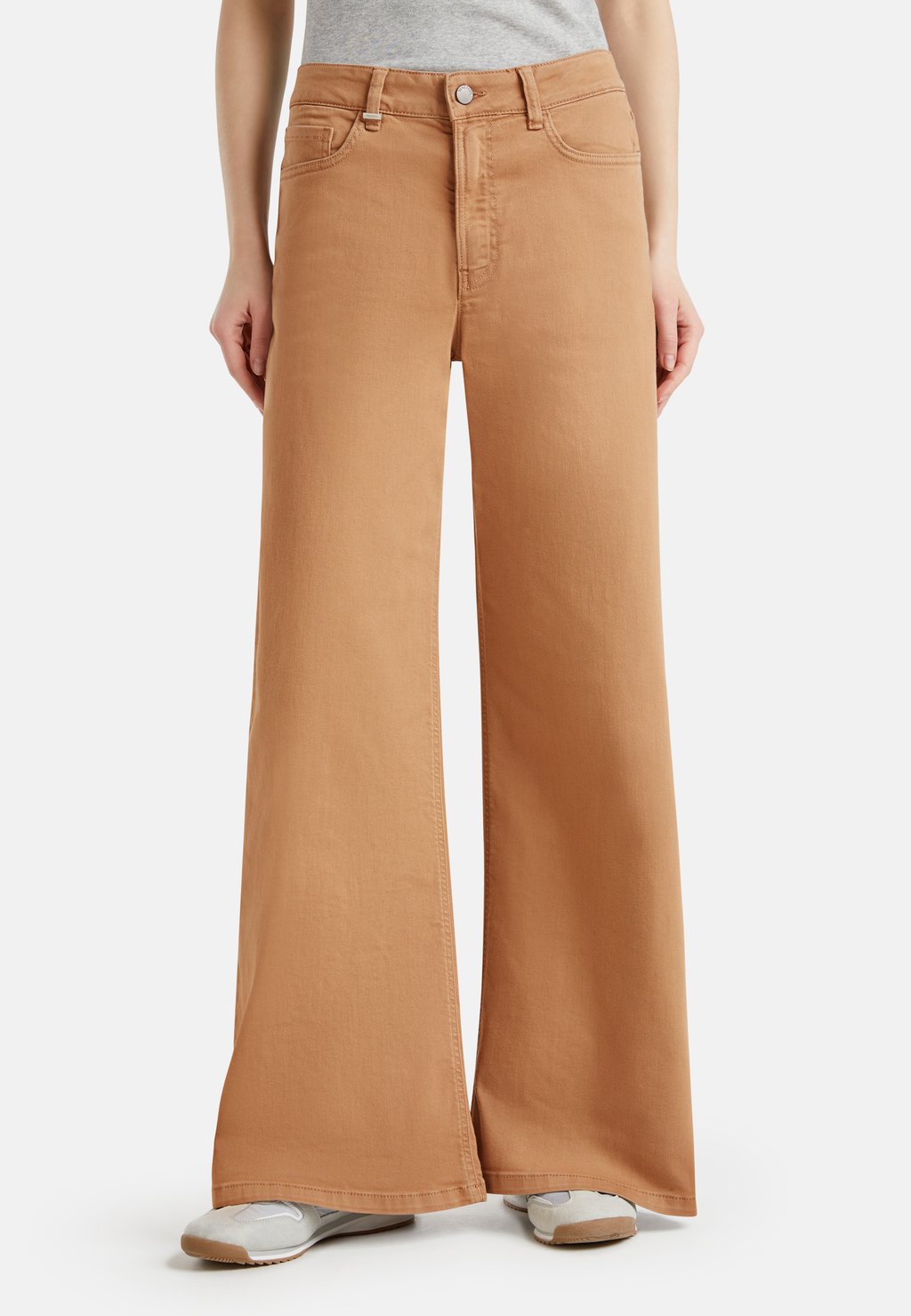 

Расклешенные джинсы LOOSE FIT United Colors of Benetton, коричневый