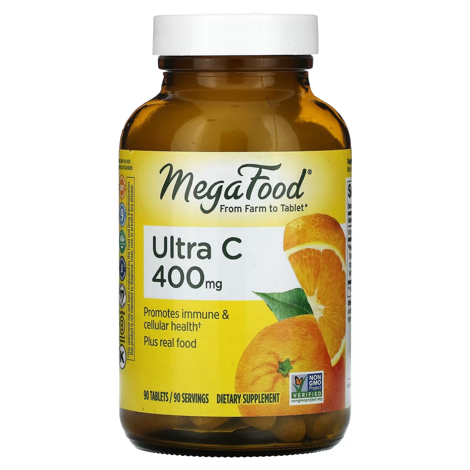 

Добавка MegaFood 400 мг ультра С, 90 таблеток