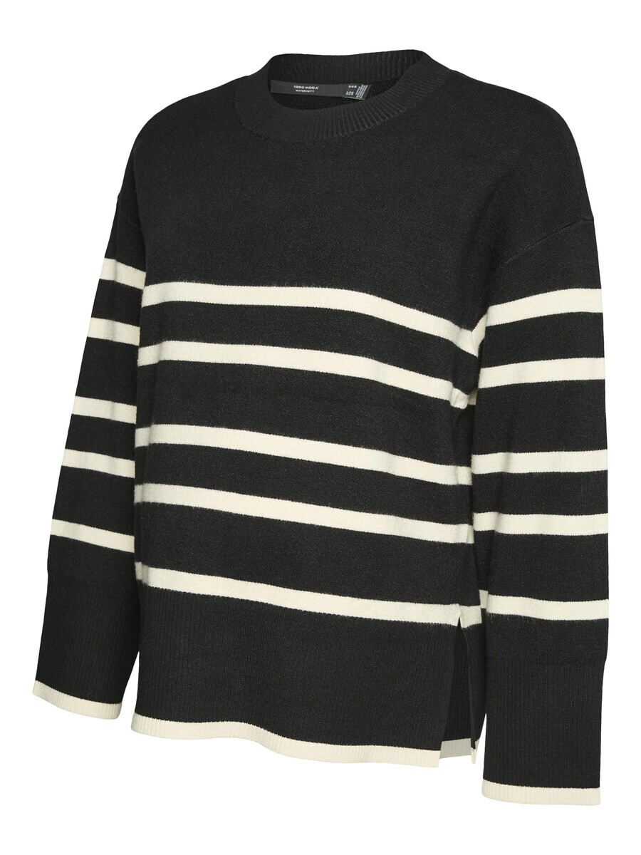 

Тонкий вязаный свитер Vero Moda Maternity Sweater VMMSaba, черный
