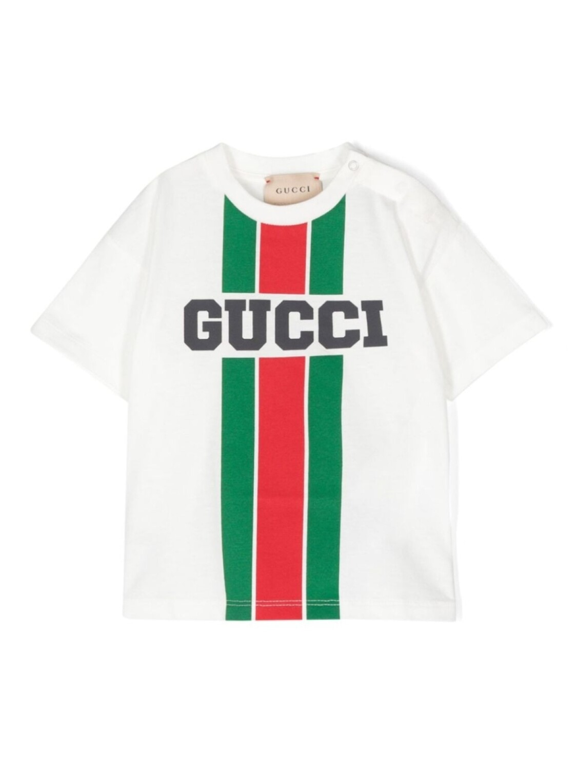 

Gucci Kids футболка с логотипом, белый