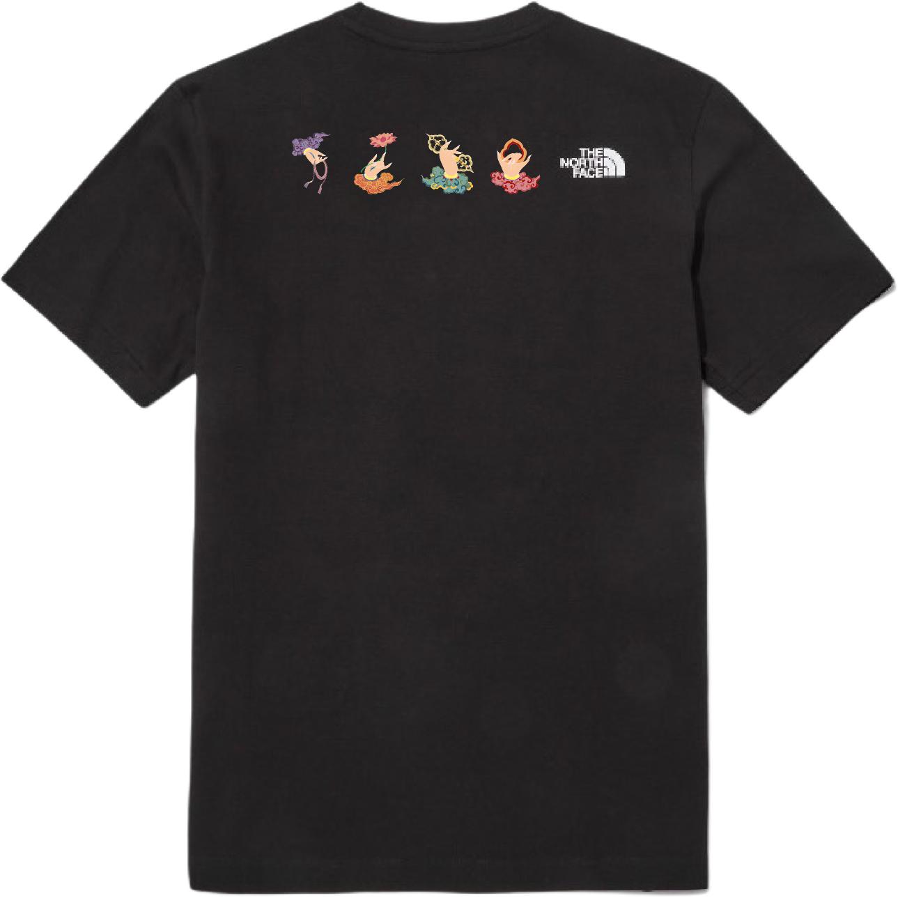 

THE NORTH FACE Футболка унисекс черная, Черный, THE NORTH FACE Футболка унисекс черная