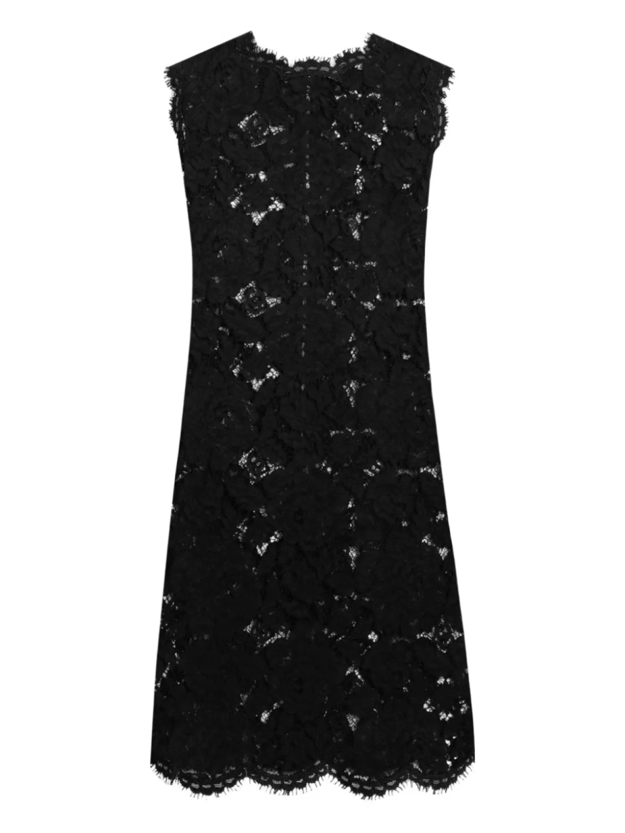 

Dolce & Gabbana кружевное платье мини, черный