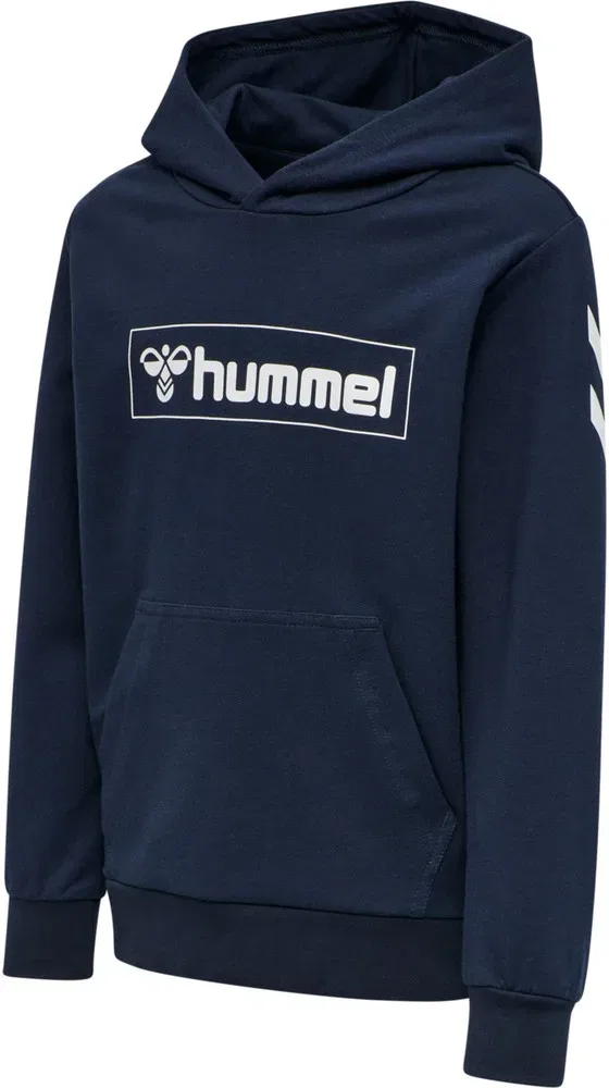 Капузон худи из органического хлопка Hummel, синий