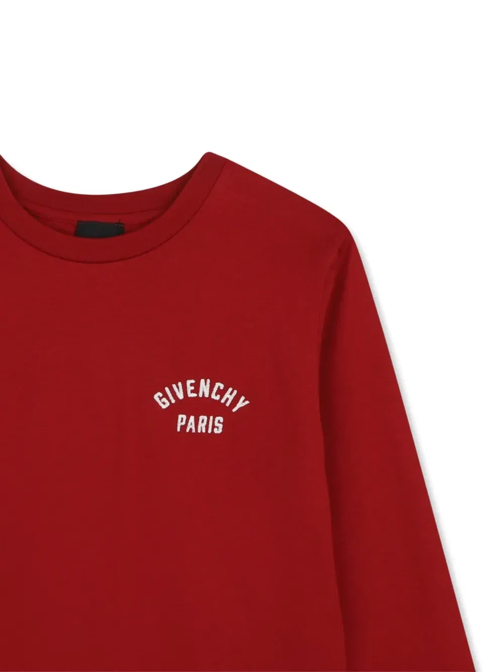 Футболка с длинными рукавами и логотипом Givenchy Kids, красный — фото 3