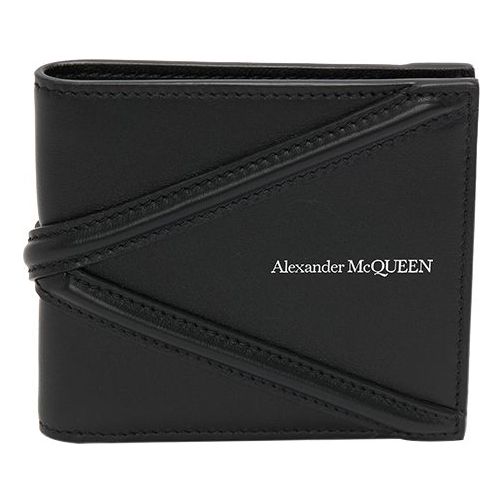 

Кошелек-портмоне Alexander McQueen, черный