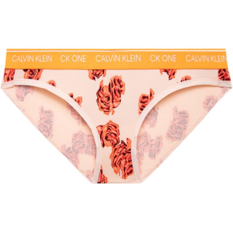 

CALVIN KLEIN Женские Трусы 1 Штука Розовые с Красным Принтом Розы