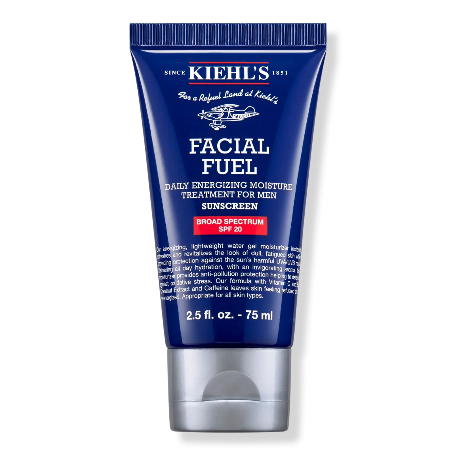 

Увлажняющий крем для лица Facial Fuel для мужчин с SPF 20 Kiehl's Since 1851, 2.5 oz