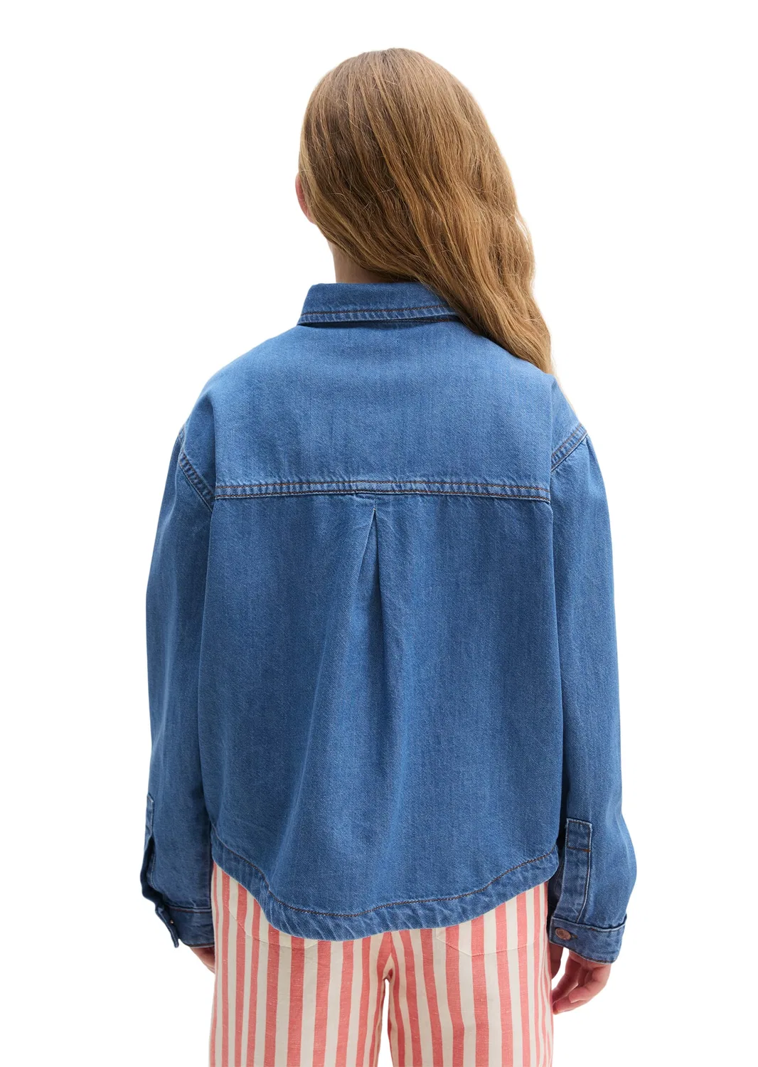 Джинсовая куртка из органического хлопка Marc O'Polo, mid blue denim — фото 4