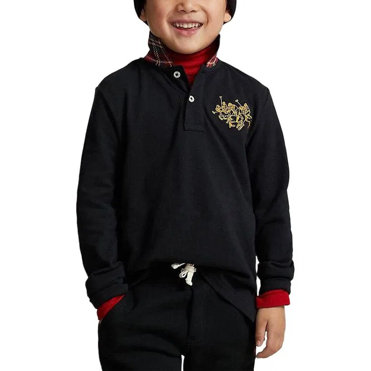 Футболка SS24 Black Kids' Polo Ralph Lauren — фото 4