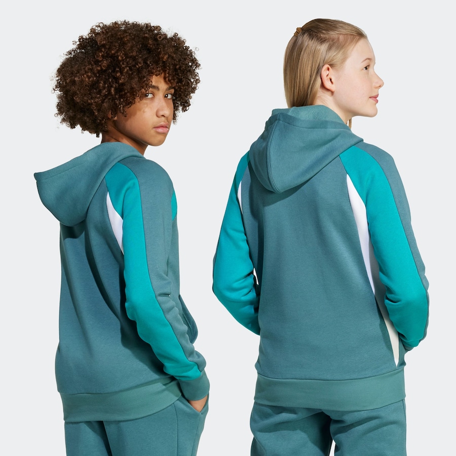 Спортивная толстовка ADIDAS SPORTSWEAR, зеленый — фото 4