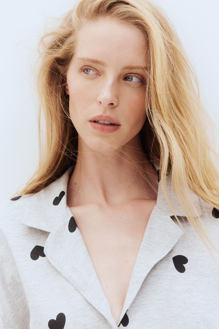 

Пижама из джерси с рисунком H&M, серый