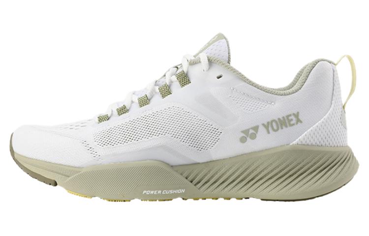 

YONEX Кроссовки для бега с низким верхом, противоскользящие, износостойкие, мужские, белые, зеленые