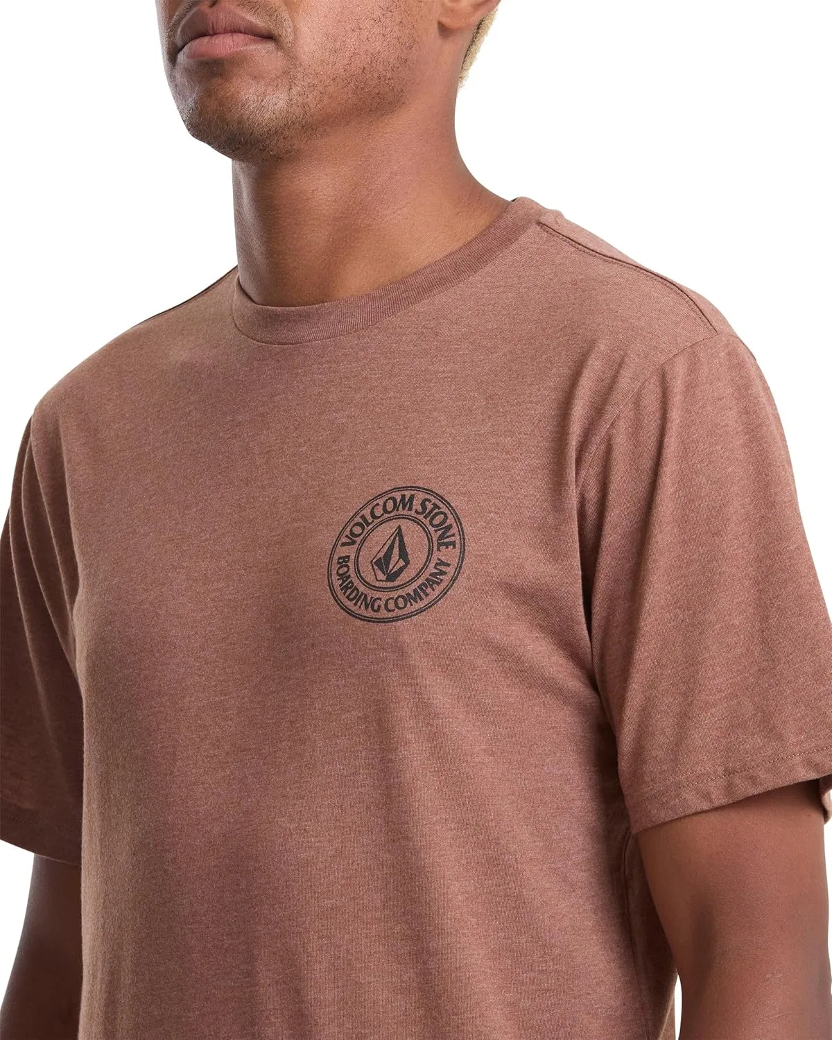 Мужская футболка с коротким рукавом Volcom, спортивная одежда для активного отдыха, Blueberry — фото 3