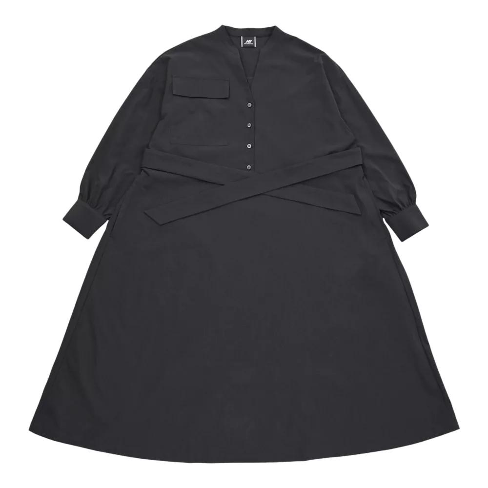 

Мет24 Рубашки Платье Длинный Рукав Платье Женское Gray New Balance, серый