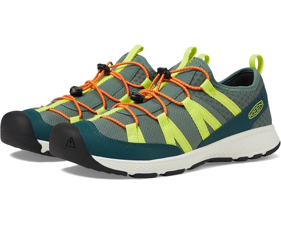 

Кроссовки KEEN Kids Motozoa Sneaker, цвет Sea Moss/Scarlet Ibis