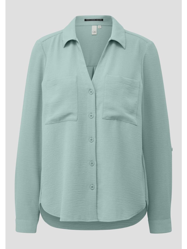 

Блузка 6215_пастельно-бирюзового цвета QS