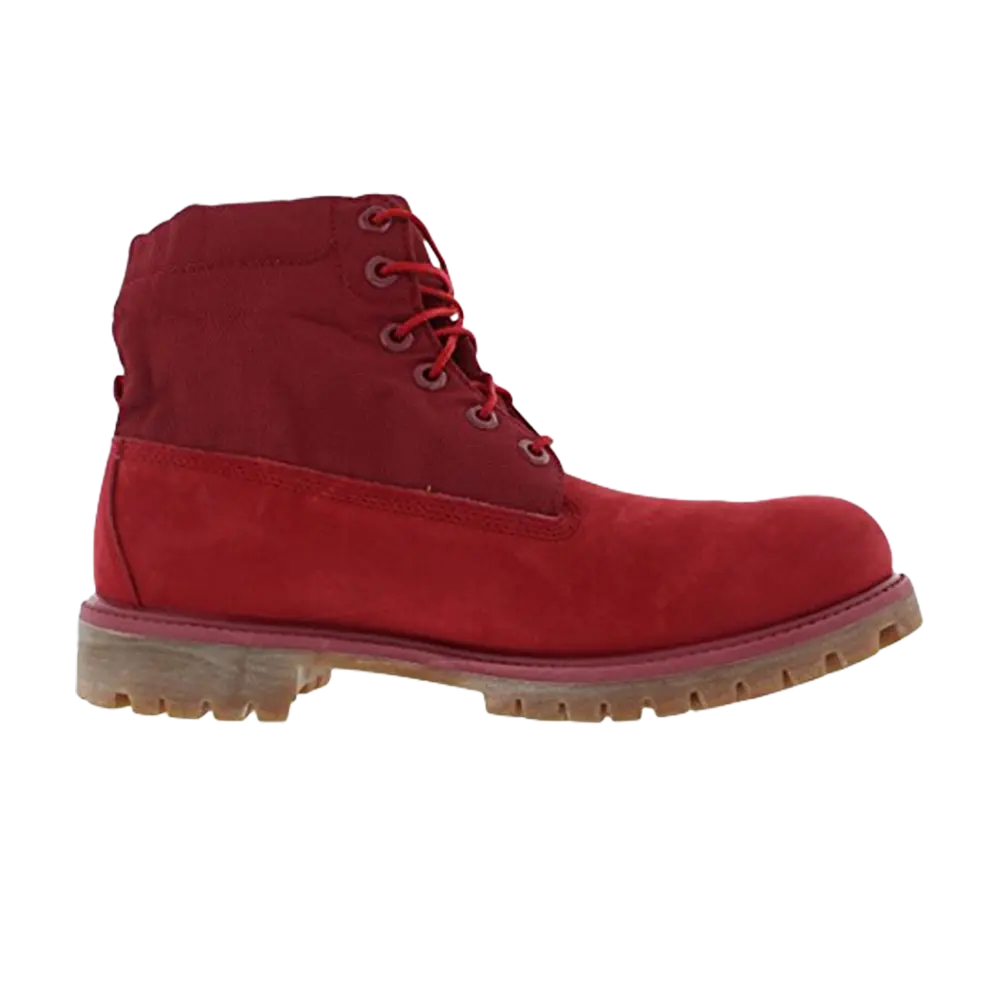 Ботинки Timberland с откидным язычком, красный