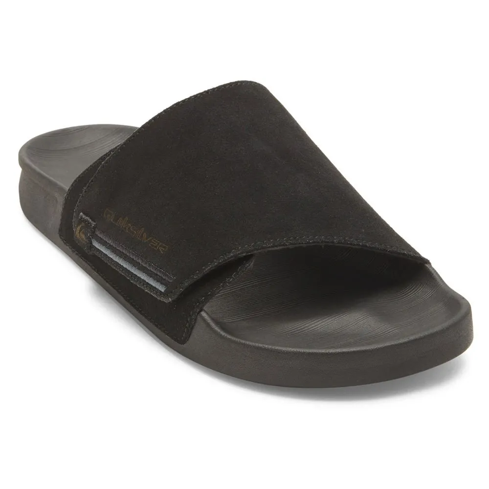 

Шлепанцы Quiksilver Rivi Suede, черный