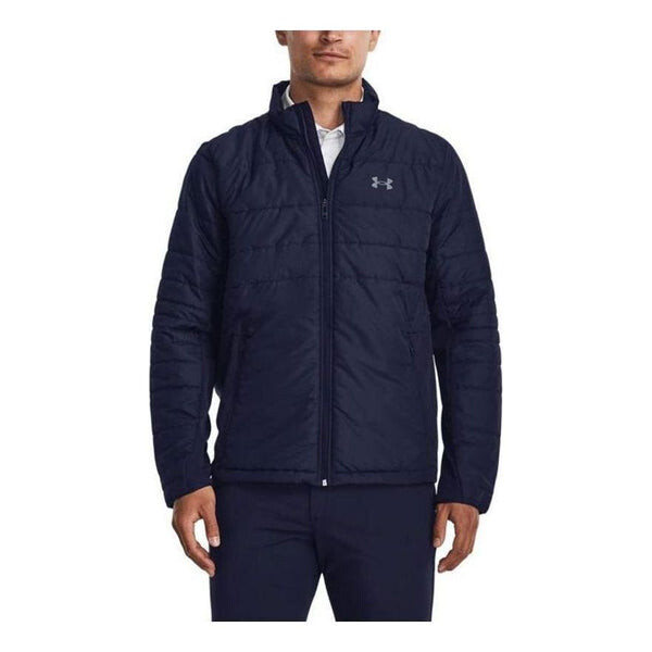 

Куртка storm session golf jacket 'midnight navy' Under Armour, синий