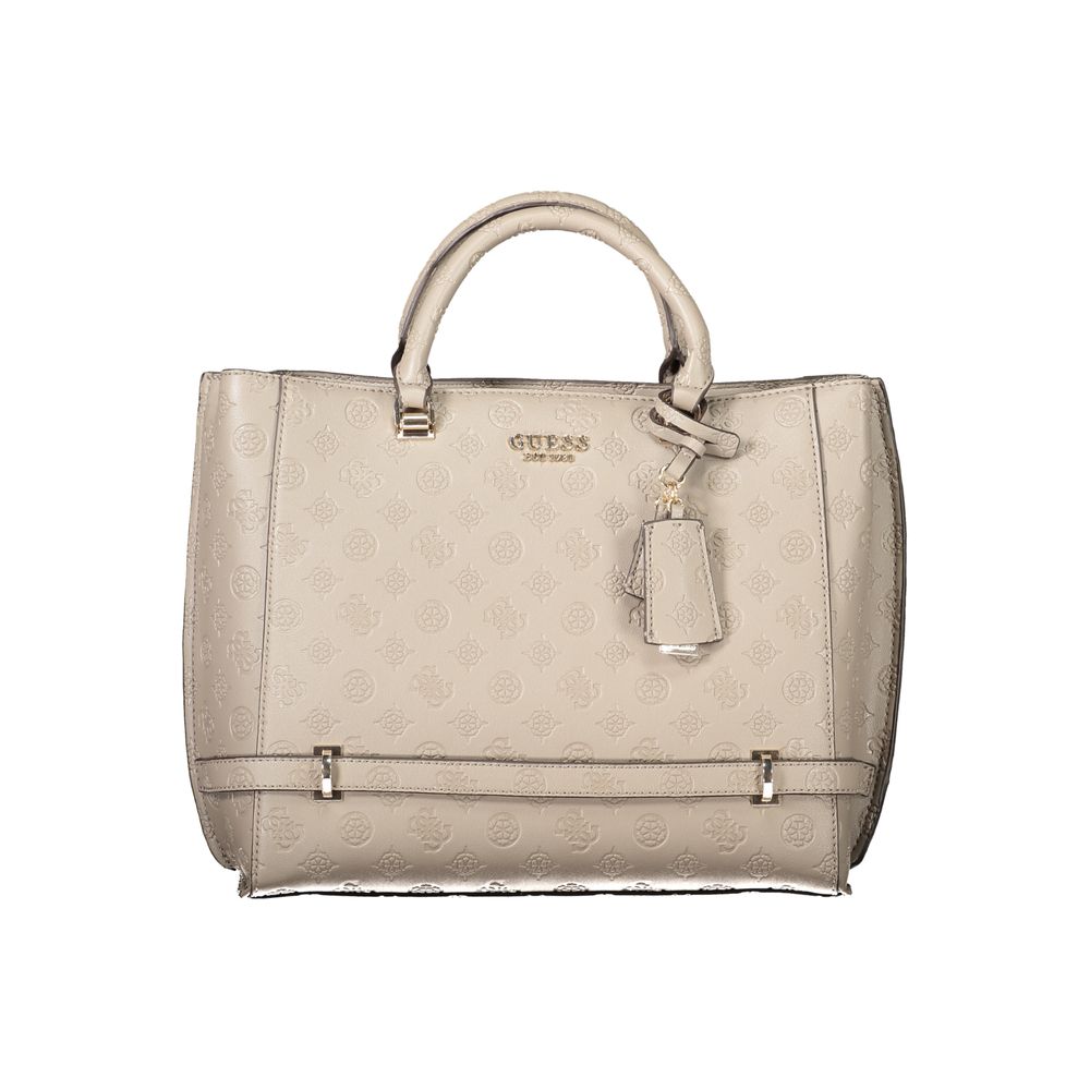 

Коричневая полиэтиленовая женская сумка Guess Shoes, коричневый