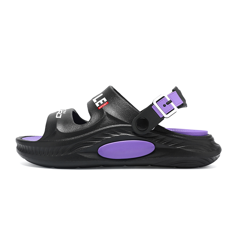 

CariteSport Пляжные сандалии мужские черно-фиолетовые, цвет Black Purple