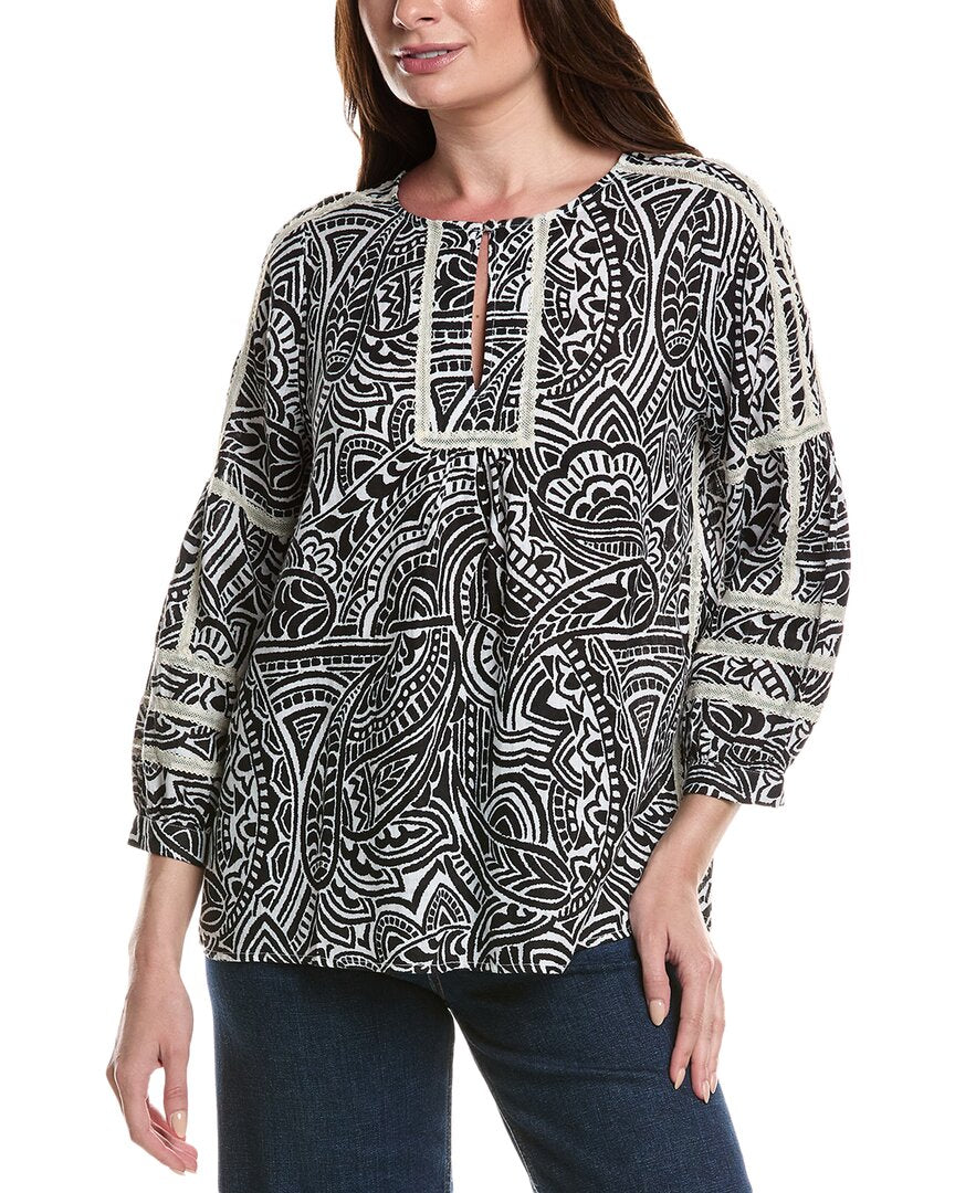 

Тайлер Бо Риз Льняной топ Tyler böe, черный