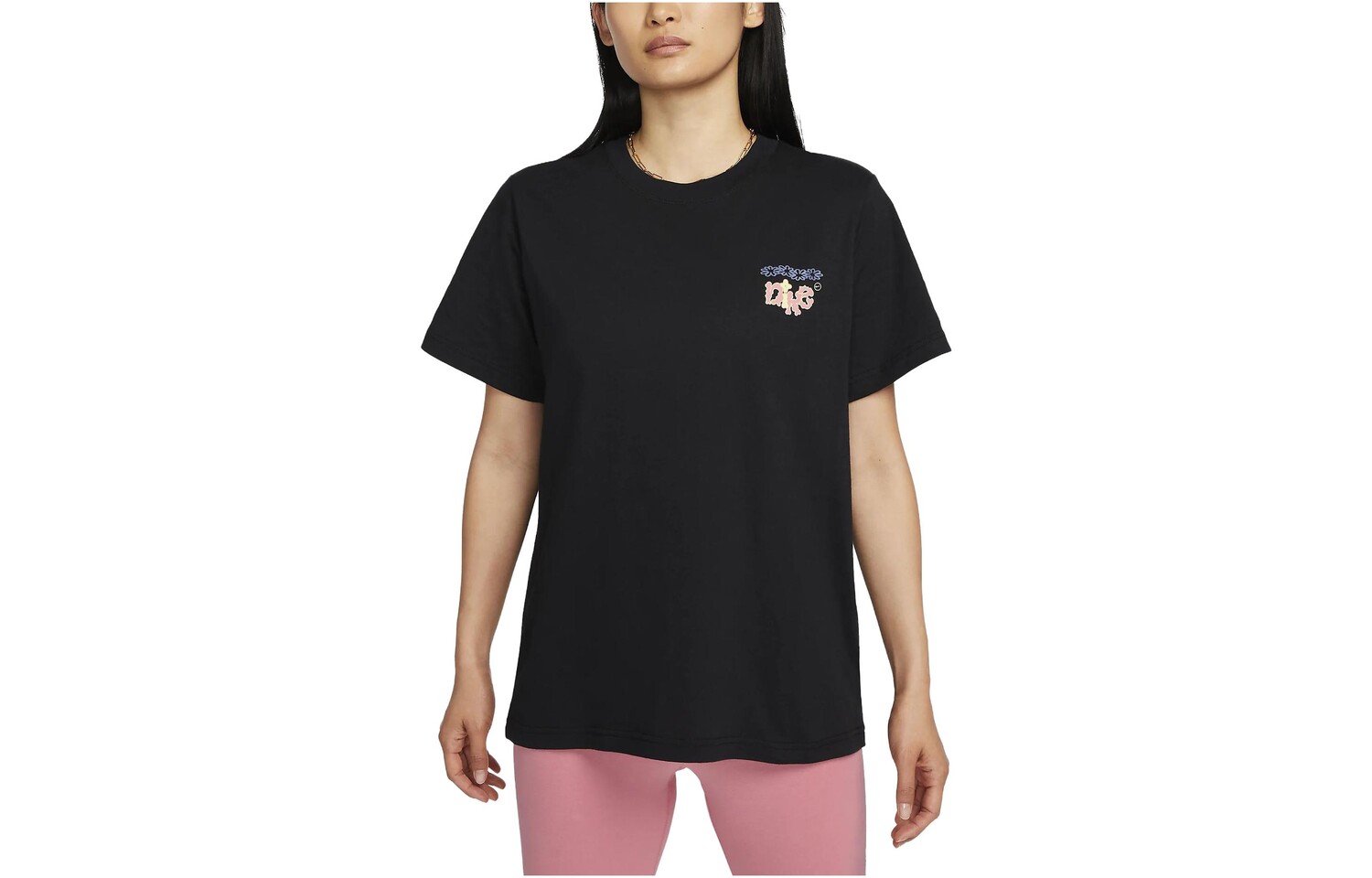 

Женская футболка Nike, цвет Black